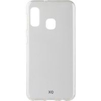 xqisit samsung galaxy a40 flex case - clear transparent