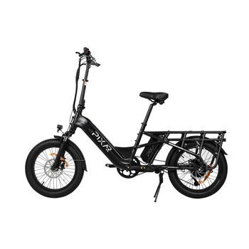 Bicicleta Eléctrica Pixar Plus7 500w 48v 10ah Fat Tire Negra
