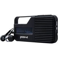 rio gv-dr01-bk portable radio - black black