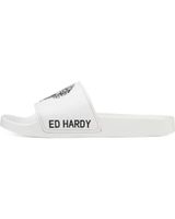 de ed hardy sexy beast sliders white-black blanco-negro