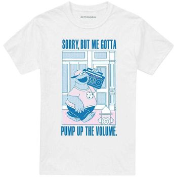 Sesame Street Camiseta Pump Up The Volume para hombre