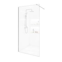cabina de ducha esg glass baki - 100 x 200 cm aluminio