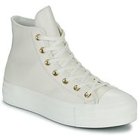 converse zapatillas altas chuck taylor all star lift platform gold para mujer