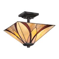 semiplafon de techo asheville 2 luces