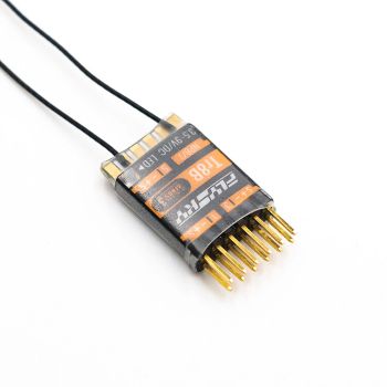 Flysky FS-TR8B 2.4 GHz 8CH AFHDS 3 Micro Receptor Salida PWM/PPM/i.BUS/S.BUS Soporte 2 Newport para Drone RC FPV Avión B