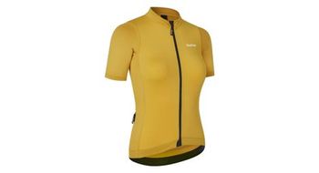 Maillot de manga corta para mujer essential amarillo