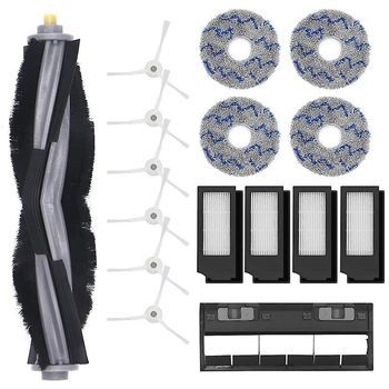 Repuestos Ad: Cepillo Principal, Cepillo Lateral, Filtro Hepa, Compatible Con Aspiradoras T10 Turbo, Accesorios ~4014