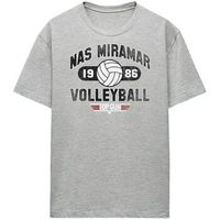top gun camiseta nas miramar volleyball para mujer