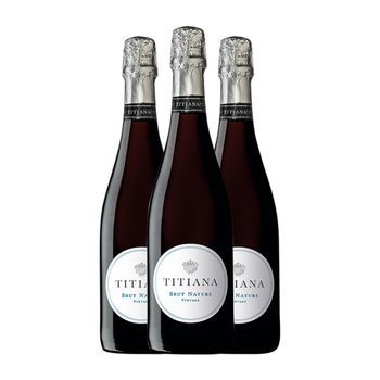 Parxet Titiana Brut Nature Cava Reserva 75 Cl 12% Vol. (pack De 3 Unidades)