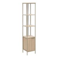 estanteria duna rectangular de 35 x 35 cm con 1 puerta color beige - 5 five simply smart