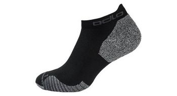 Calcetines medianos odlo ceramicool run negros unisex 42 44