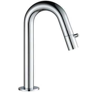 Grifo Lavabo Para Agua Fría Chromo, Grifo De Baño, Mezclador Monomando - Lomazoo Silfra