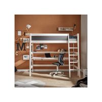 lifetime kids luxury high-rise high sleeper  - lifetime whitewash