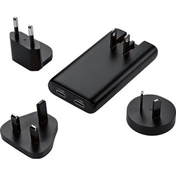 Cargador Sandberg 4 en 1 TravelCharger 2xUSB-C 65W Power Delivery