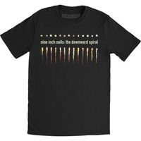nine inch nails camiseta manga larga downward spiral para hombre