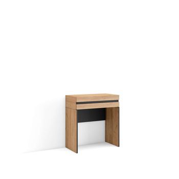 Tocador Adamuz Compacto Con Cajón Para Dormitorio