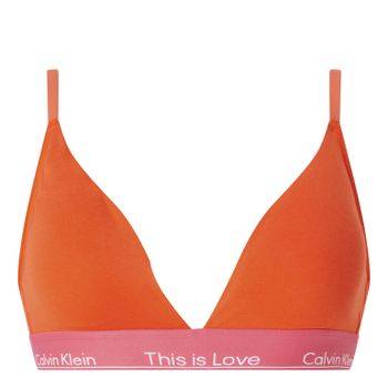 Calvin Klein Sujetador Naranja 000QF7282E-XAQ