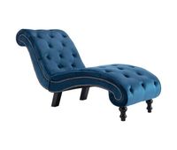 vidaxl divan de terciopelo azul