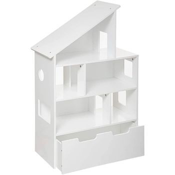 Casita Estantería Con Ruedas