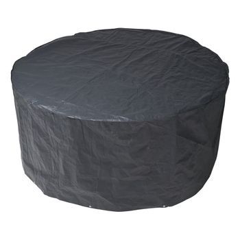 Funda De Muebles De Jardín Para Mesas Redondas 205x205x90 Cm Nature