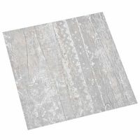 tableros de suelo gris claro y blanco 511 m 55 uds pvc vidaxl