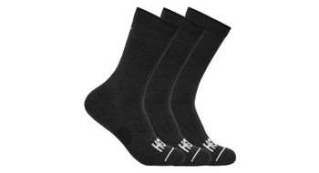 Calcetines hoka crew run  3 pares  negro