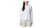 sudadera con capucha columbia summit valley para mujer blanca
