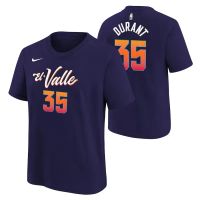 camiseta kevin durant phoenix suns - nn nike city edition junior