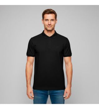 BOSS para hombre. 50555153 Polo Pio 2 negro (S), Casual, Algodón, Manga corta