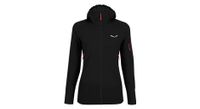 chaqueta softshell salewa agner durastretch para mujer negra