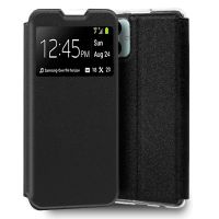 cool funda flip cover liso negro para samsung galaxy a06