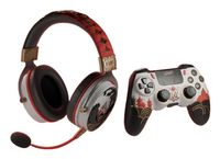 lexip assassin negro oro rojo blanco bluetoothrfusb gamepad analogicodigital android nintendo switch pc playstation 4