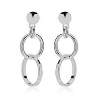 pendientes circulares de plata 925