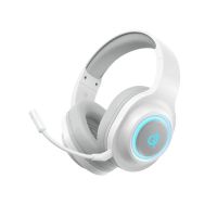 auriculares qcy heroad v200 inalambricos y con cable bluetooth 60 gaming con microfono y sonido 71 blanco