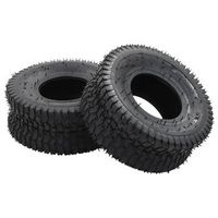 neumaticos para carretilla 2 unidades caucho 15x600-6 4pr vidaxl