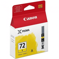 canon pixma pro-10  pixma pro-10s cartucho 72 amarillo pgi-72y