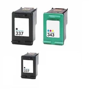 Compatible Multipack HP OfficeJet 6315 Printer Ink Cartridges (3 Pack) -C9364EE
