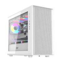 caja pc darkflash db460m blanca m-atxitx cristal templado