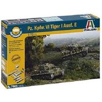 italeri 7505 - maqueta de tanque pzkpfwvi tiger ausfe - escala 172