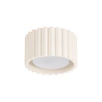 lampara de techo beige aluminio alt 6 cm