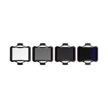Conjunto de filtros RunCam O4 Wide UV / ND8 / ND16 / ND32 Ultra Amplia Vista de 159° Snap-on Vidrio óptico para Unidad d