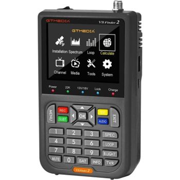 Buscador V8 Finder2 H.264 DVB-S2 con pantalla LCD 3,5
