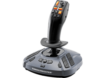 Joystick - Thrustmaster SimTask FarmStick PC, Simulación para Farming Simulator y Construcción, 33 Botones, Sensores Magnéticos H.E.A.R.T
