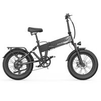 bicicleta electrica plegable zazawork cf1000 bateria de 48 v y 20 ah 20 fat bike gris