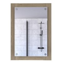 tuhome espejo de bano vanguard 70cm a x 39cm p x 197cm l