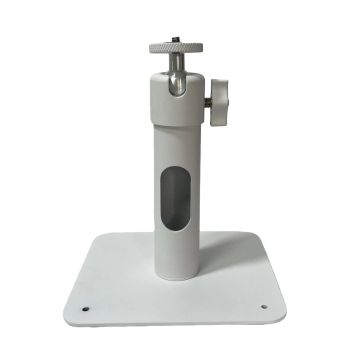 Soporte universal para proyector de aleación de aluminio con cabeza de bola giratoria de 360° y tornillo de 1/4 de pulga