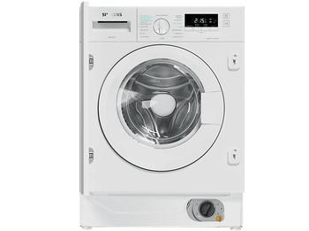 Lavadora secadora integrable - Siemens WK14D260ES, 8 kg, 5 AutoDry, VarioSpeed, SIn panelar