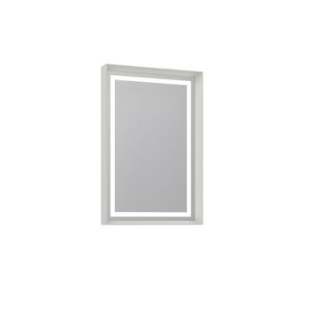 Espejo Decorativo De Madera  - 60 X 10 X 90 Cm - Mate Cashmere
