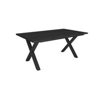 mesa comedor mesa fija cocina y salon 167x90x74 cm para 8 comensales muebles comedor estilo industrial negro