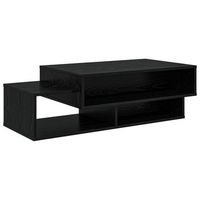 mesa de cafe  mesa de centro roble negro 105 x 50 x 325 cm